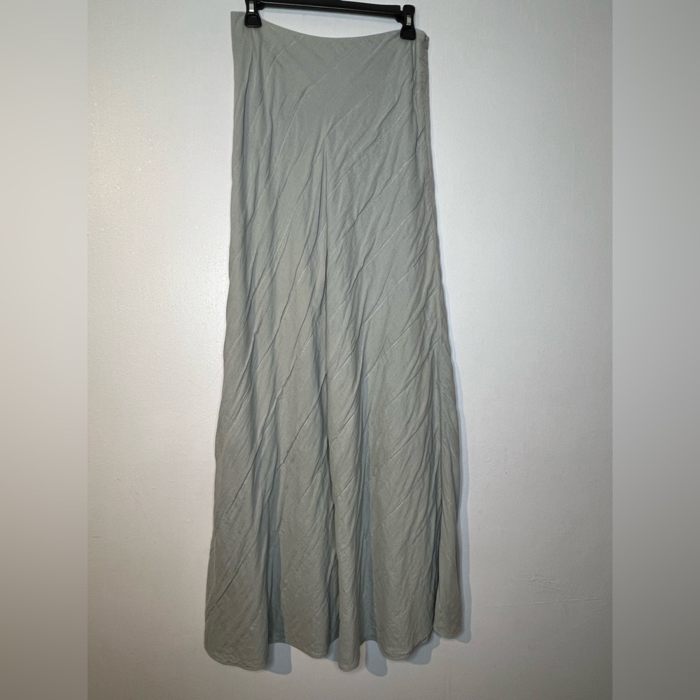 Vintage y2k Banana Republic Light Gray Maxi Skirt